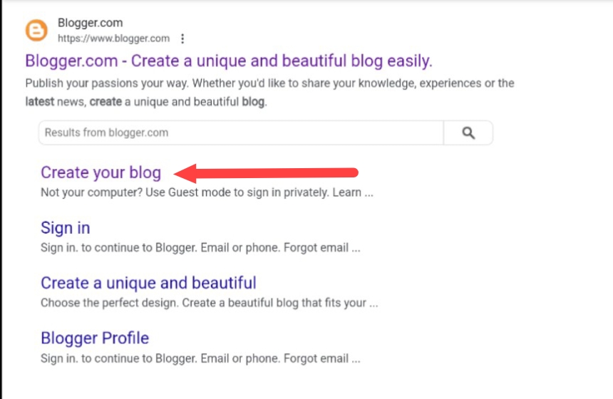 How to make new free blog on blogger 